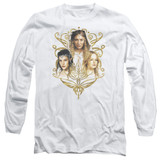 Lord of the Rings Women Of Middle Earth Adult Long Sleeve T-Shirt White