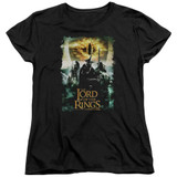 Lord of the Rings Villain Group Women's T-Shirt Black