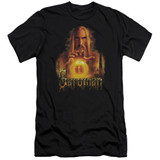 Lord Of The Rings Saruman Adult 30/1 T-Shirt Black