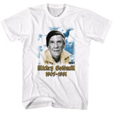 Rocky Mick Memorial White Adult T-Shirt