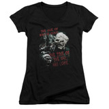 Lord of the Rings Time Of The Orc Junior Women's V-Neck T-Shirt Black