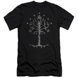 Lord of the Rings Tree Of Gondor Adult 30/1 T-Shirt Black