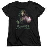Lord of the Rings Samwise The Brave Women's T-Shirt Black