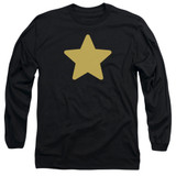 Steven Universe Greg Star Adult Long Sleeve T-Shirt Black