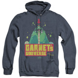 Steven Universe Garnets Universe Adult Heather Hoodie Sweatshirt Navy