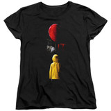 IT Red Balloon Women's T-Shirt Black