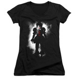 IT Floater Junior Women's V-Neck T-Shirt Black