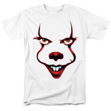 IT Chapter Two Smile Adult 18/1 T-Shirt White