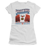 IT 1990 The Dancing Clown Junior Women's T-Shirt White