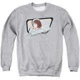 Ferris Bueller's Day Off Grace Adult Crewneck Sweatshirt Athletic Heather