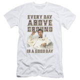 Scarface Above Ground Adult 30/1 T-Shirt White