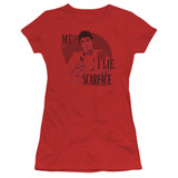 Scarface Truth Junior Women's Sheer T-Shirt Red