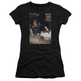 Scarface Sit Back Junior Women's Sheer T-Shirt Black