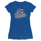 Major League Title Junior Women's T-Shirt Royal Blue