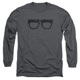 Major League Wild Thing Adult Long Sleeve T-Shirt Charcoal