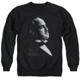 Godfather Graphic Vito Adult Crewneck Sweatshirt Black