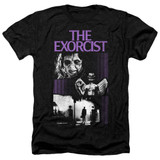 The Exorcist What An Excellent Day Adult Heather T-Shirt Black