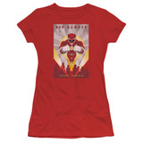 Power Rangers Red Deco Junior Women's T-Shirt Red