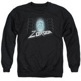 Power Rangers Zordon Adult Crewneck Sweatshirt Black