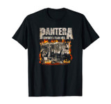 Pantera Official Cowboys From Hell Cover Fire T-Shirt