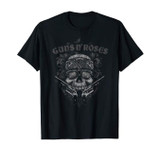 Guns N Roses Official Skull Guns Bandanna T-Shirt
