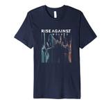 Rise Against Wolves Outline Slim Fit T-Shirt