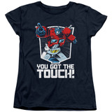 Transformers You Got The Touch Women's T-Shirt Navy