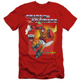 Transformers Hot Rod Adult 30/1 T-Shirt Red