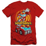 Transformers Heatwave Adult 30/1 T-Shirt Red