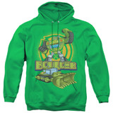 Transformers Boulder Adult Pullover Hoodie Sweatshirt Kelly Green