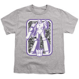 Transformers Decepticon Youth T-Shirt Athletic Heather