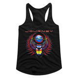 Journey Scarab Earth Black Women's Racerback Tank Top T-Shirt