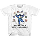 Mega Man 8 Master Robots White Toddler T-Shirt