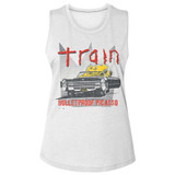 Train Bullet Proof White Women's Muscle T-Shirt