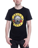 Guns N Roses Bullet Logo Classic T-Shirt