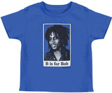 Bob Marley B Is For Bob Blue Toddler T-Shirt