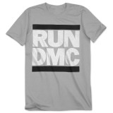 Run DMC Greyscale Logo Classic T-Shirt