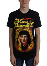 King Diamond Fatal Portrait Black T-Shirt