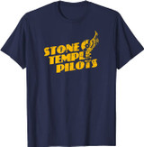 Stone Temple Pilots Tire Wings Logo T-Shirt