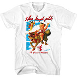 Stone Temple Pilots 12 Gracious Melodies White Adult T-Shirt