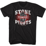 Stone Temple Pilots Black Heart Black Adult T-Shirt