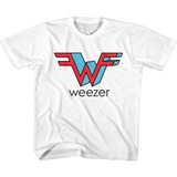 Weezer 3D W White Toddler T-Shirt