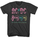 AC/DC Cannons Smoke Adult T-Shirt