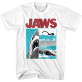 Jaws Panels White T-Shirt