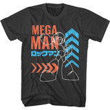 Mega Man Arrows Smoke T-Shirt