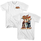 Street Fighter Press Start White T-Shirt