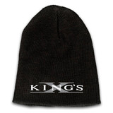 King's X Emblem Embroidered Logo Beanie - Grey X