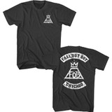 Fall Out Boy Logo Chicago Smoke Adult T-Shirt