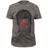 David Bowie Aladdin Sane Tri-Blend Classic Adult Subway T-Shirt
