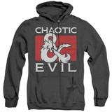 Dungeons and Dragons Chaotic Evil Adult Heather T-Shirt Hoodie Sweatshirt Black